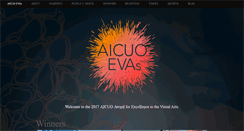 Desktop Screenshot of aicuoartaward.com